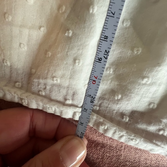 LC Lauren Conrad Cream Puff Sleeve Blouse Sz3X - Picture 3 of 3